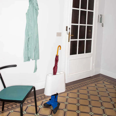 B-line Aki umbrella stand, white