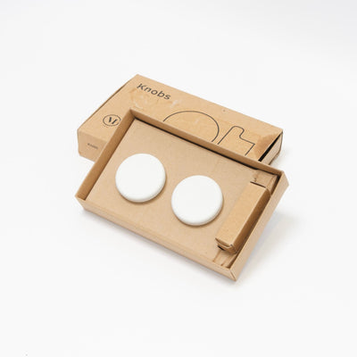 refurbished | Audo Copenhagen Knobs Hook Set of 2, white