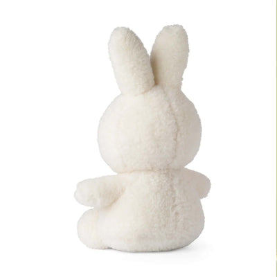 Miffy Sitting soft toy 33cm, recycle teddy cream