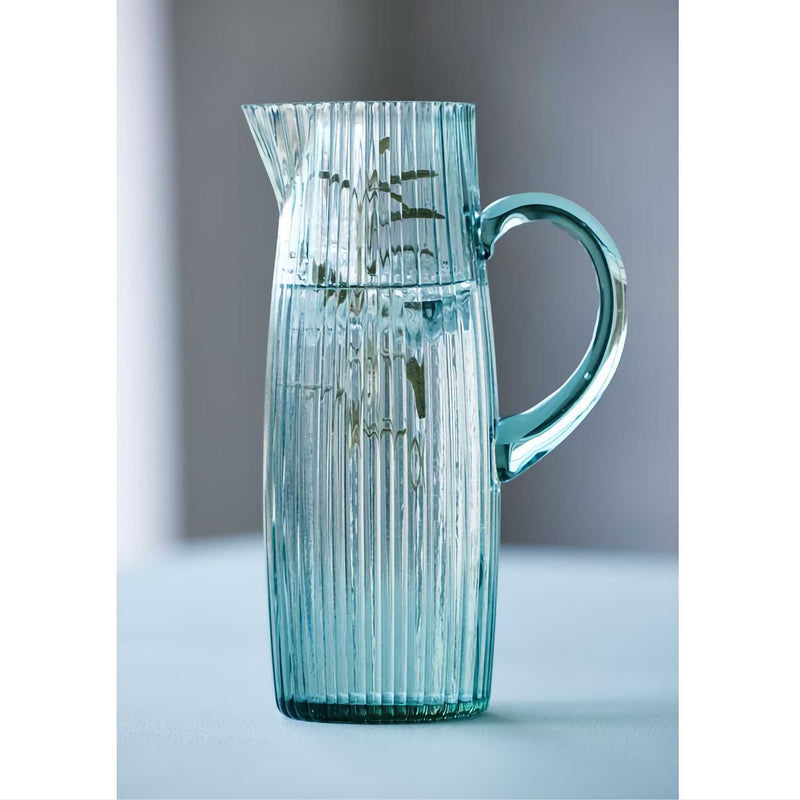 Bitz Kustana Glass Jug 1200ml, Green