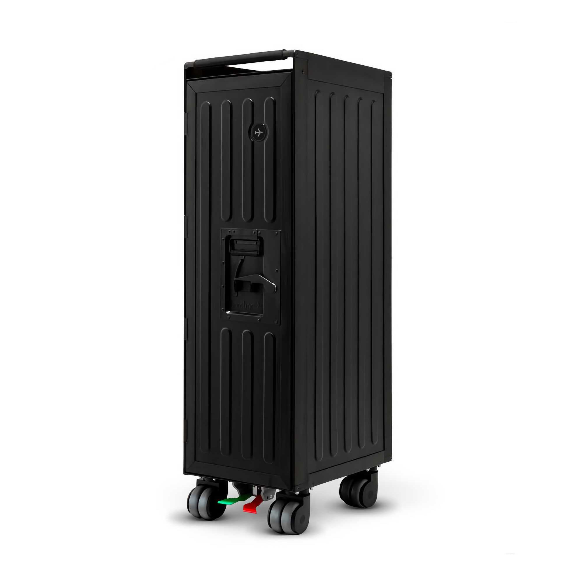 Bordbar Voyager Neonblack Airline Trolley incl. storage equipment