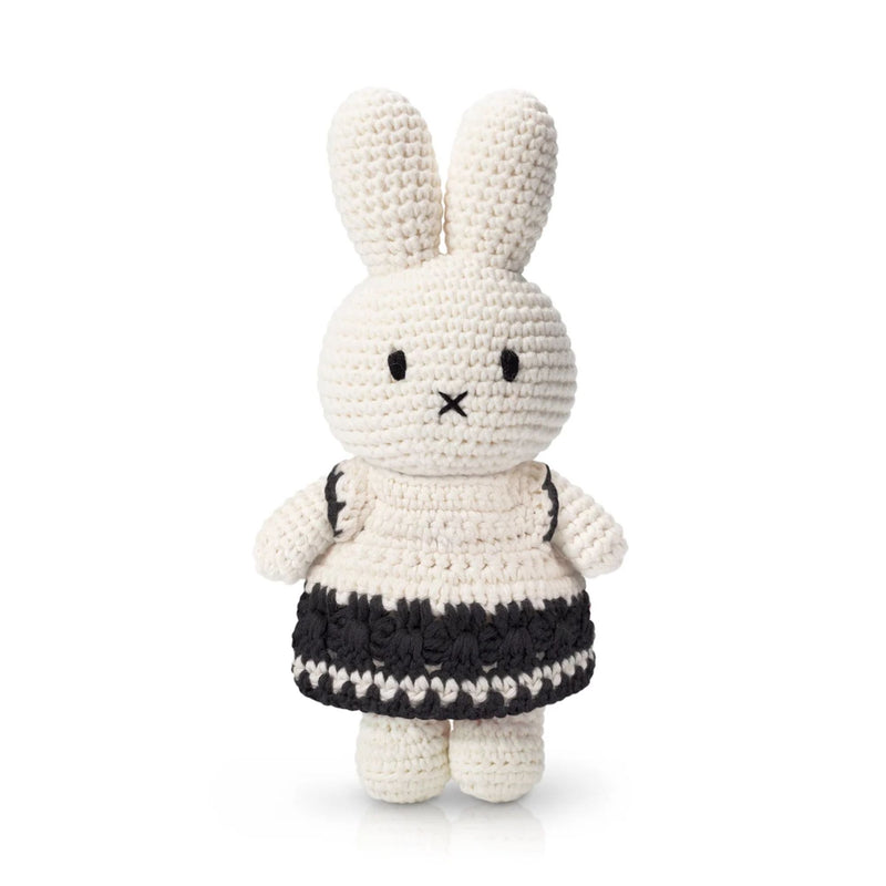 Just Dutch Miffy crochet, black & white dress