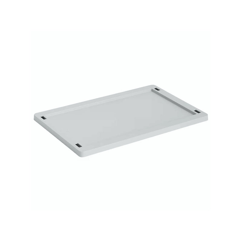 Hay Colour Crate Small Plastic Lid, grey