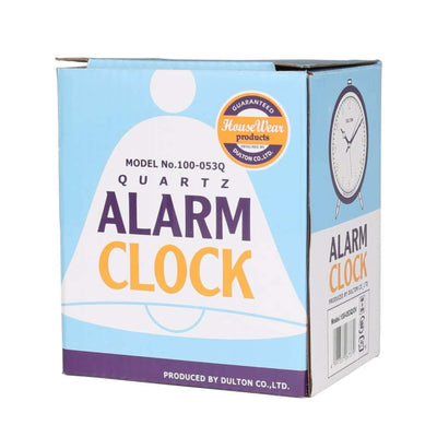 Dulton alarm clock, ivory