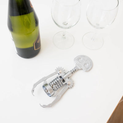 Kikkerland Day of the Dead corkscrew