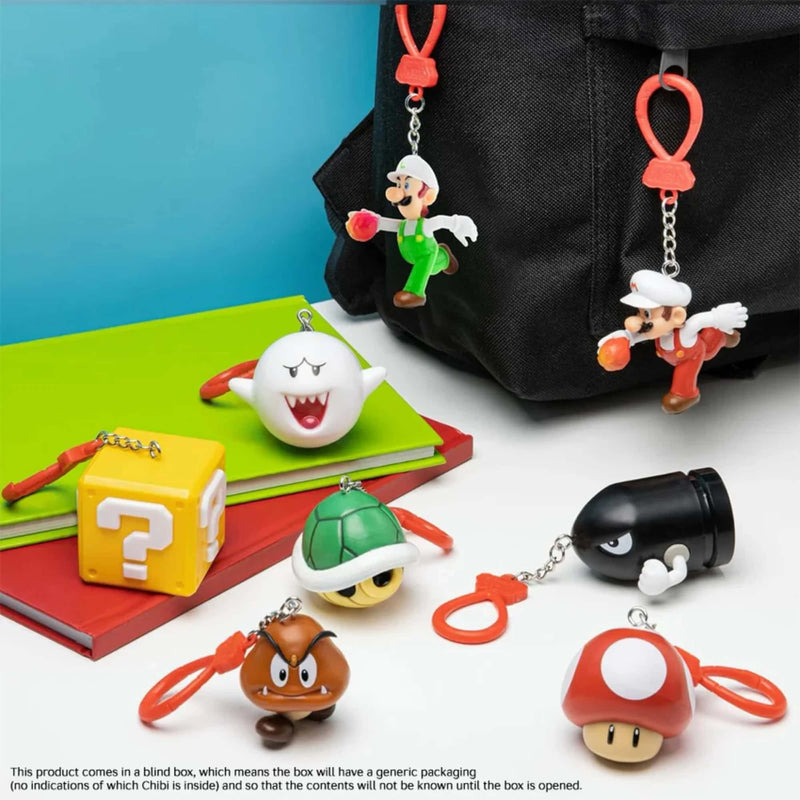 Super Mario Backpack Buddies keychain blindbag