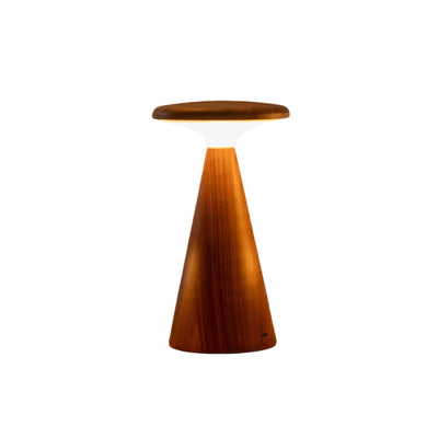 Gingko Sylva Mini table lamp, walnut