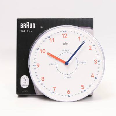 refurbished | Braun BC26TW Time Teacher wall clock