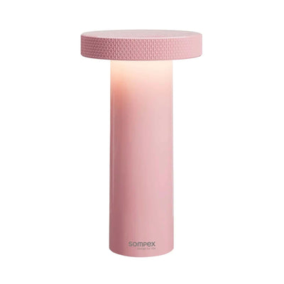 Sompex Volume rechargeable lamp, pink