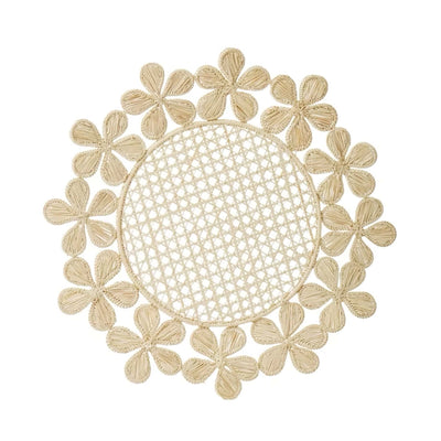 Coro Cora Flowers Around placemat, natural