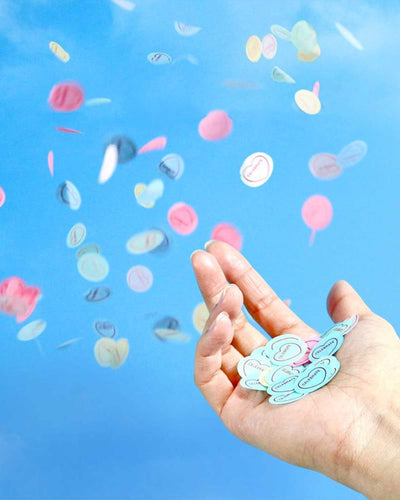 Suck UK Love Hearts Party Scatter Confetti