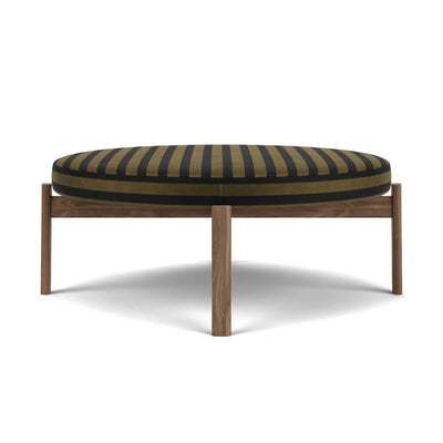 Audo Copenhagen Passage Pouf Walnut Base