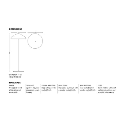 HAY Pao Steel Floor Lamp