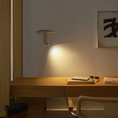 Marset Konoha Wall Lamp, White chalk