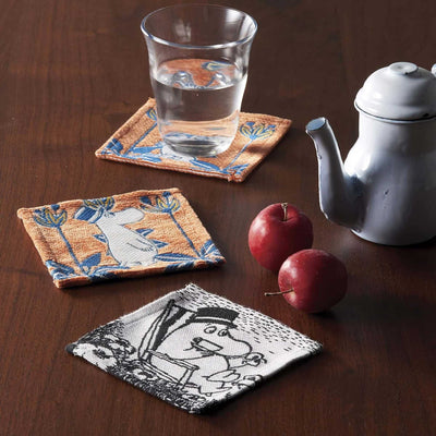Marumo Moomin Valley coaster set, moomin moomin