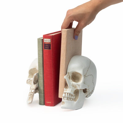Suck UK Skull Bookends