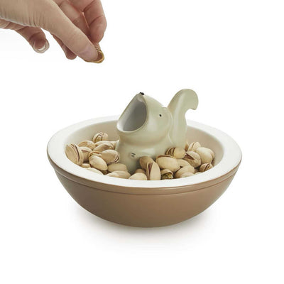 Balvi Hungry Squirrel Ceramic Snack Bowl