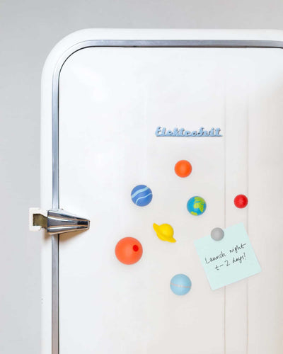 Suck UK Solar System fridge magnet set