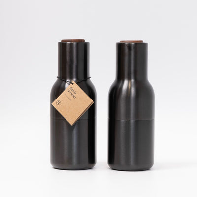 refurbished | Audo Bottle grinders, walnut/bronzed bronze