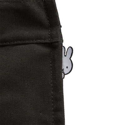Miffy Canvas tote bag, silver face