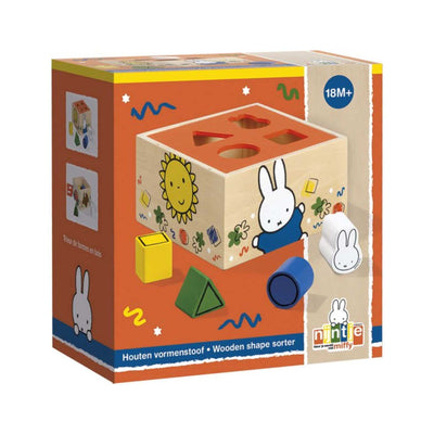 Bambolino Miffy Wooden Toy Shape Sorter