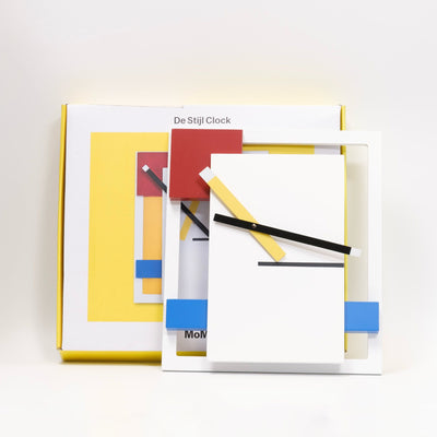 refurbished | De Stijl wall clock