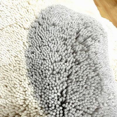 Miffy Luxury Rug (200x200cm), Ivory/Grey