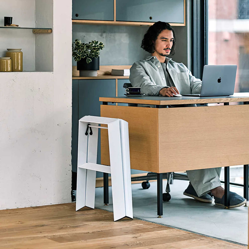 Metaphys Lucano ladder 2-step, crystal grey