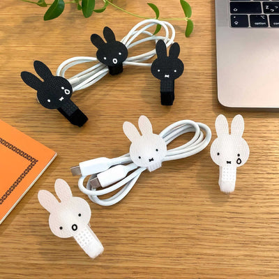 Dick Bruna's Miffy cable ties, White