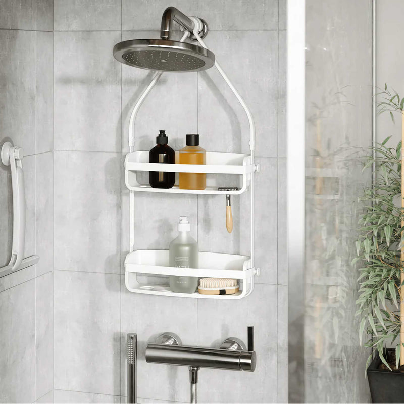 Umbra Flex Shower Caddy, White