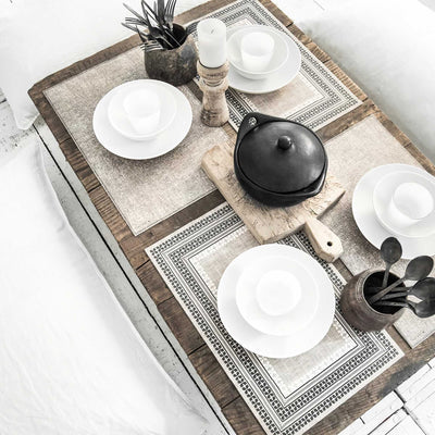 Beija Flor Cross Stitch Vinyl Placemat