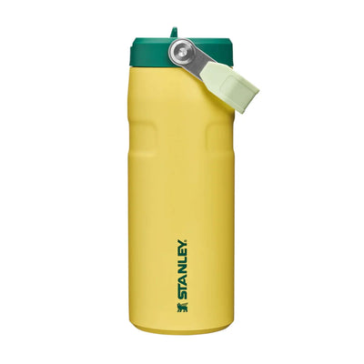 Stanley The Iceflow™ Flip Straw bottle 16oz, daffodil emerald