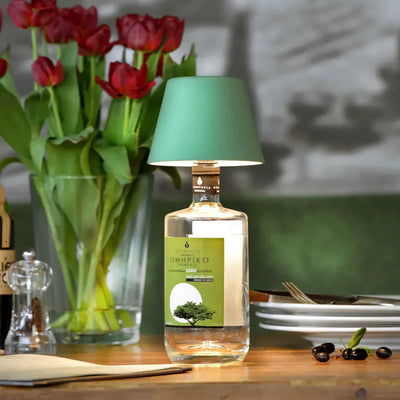 Sompex Top 2.0 rechargeable bottle light, olive green