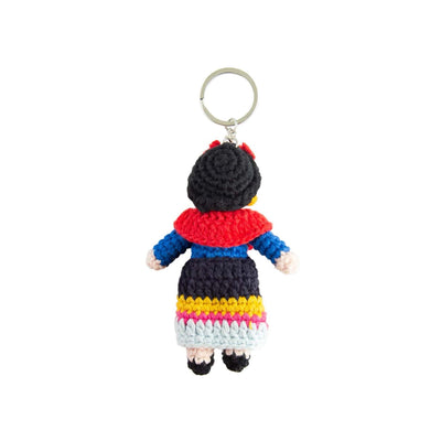 Global Affairs Frida crochet keyring