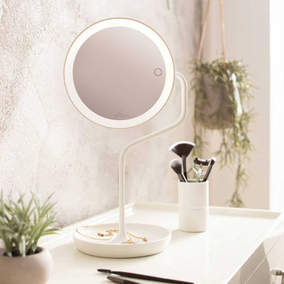 Sompex V&B versailles makeup mirror, white