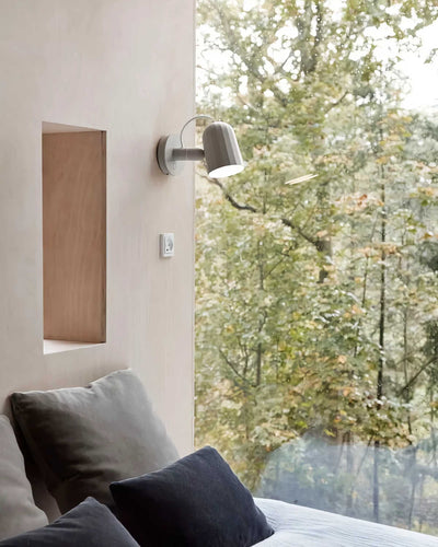 HAY NOC Wall Light w/ Button , Off-White