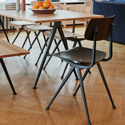 HAY Result chair, Smoke oak/Black