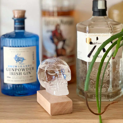 Bitten Skull storm glass (weather predictor)