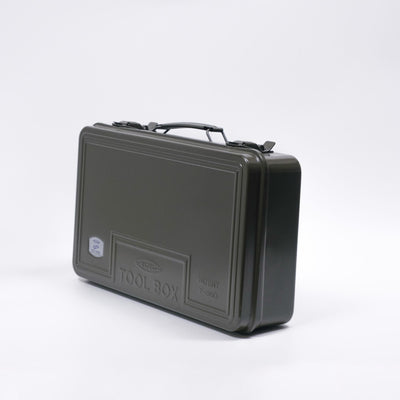 refurbished | Toyo T-360 Steel toolbox, green
