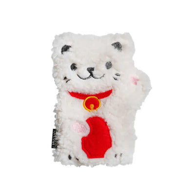 Bitten Microwaveable Heatable Pocket Pal, lucky cat