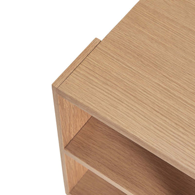 Hübsch Merge side table, natural
