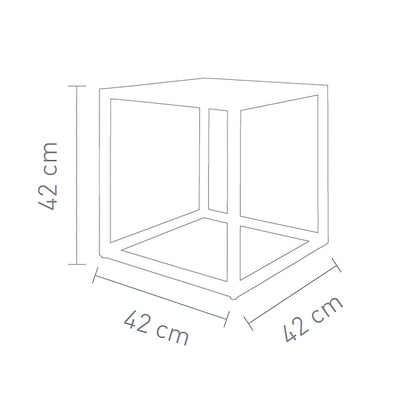 Sompex Delux floor lamp, aluminium
