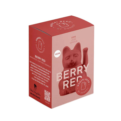 Donkey Lucky Cat Mini, berry