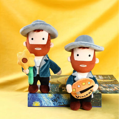 Vipo Van Gogh plush figure, palette