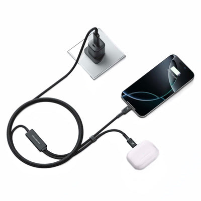 AT Thunder Pro I 7X 4in1 usb-a + usb-c to usb-c + usb-c 5a 100W PD 1.5M cable