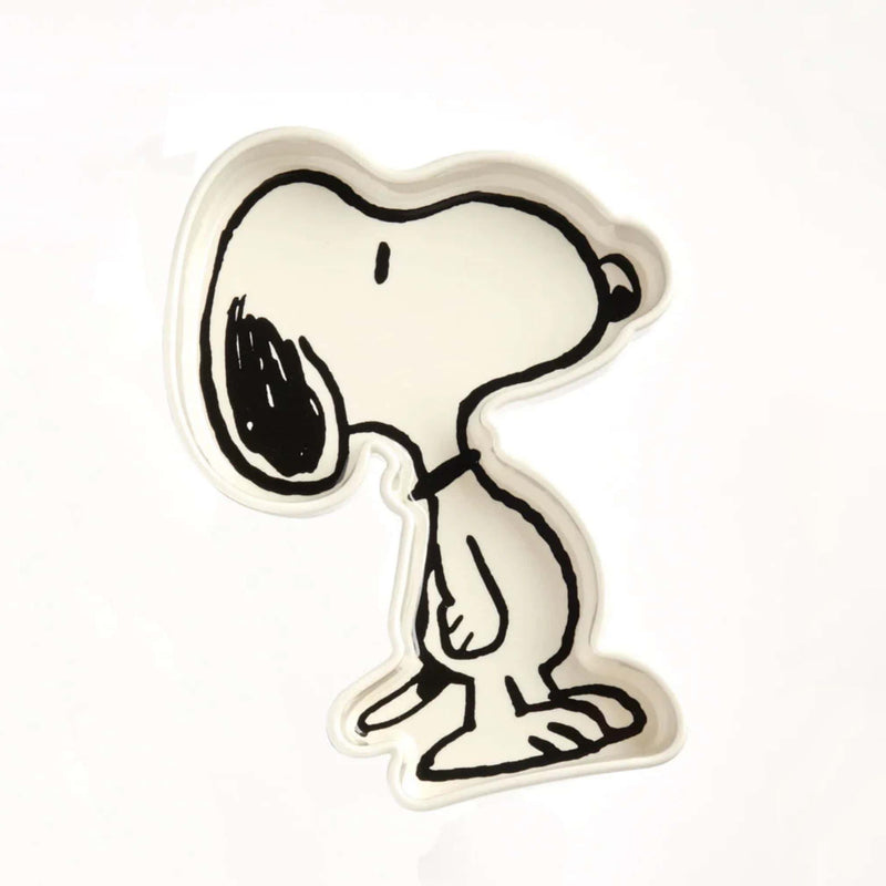 Peanuts x Magpie Snoopy Shaped Trinket Dish in White