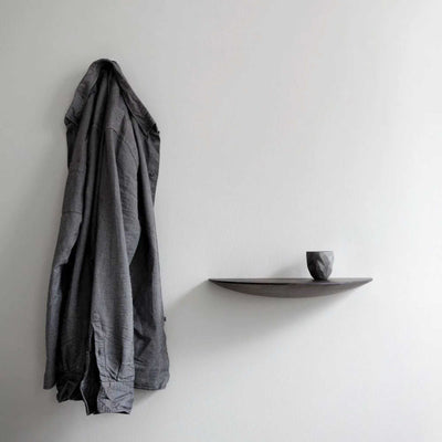 Audo Copenhagen Gridy Fungi shelf medium, black oak