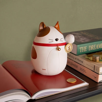Zuny Bookend Lucky Cat Fu