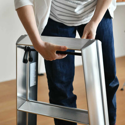 Metaphys Lucano ladder 2-step, silver