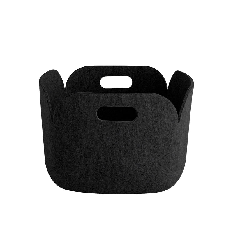 Muuto Restore basket 48 x 35 cm, black melange